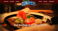 Desktop Screenshot of africarestaurant.de
